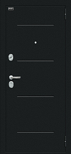 Товар Дверь Лайн Букле черное/Grey Melinga BR5021